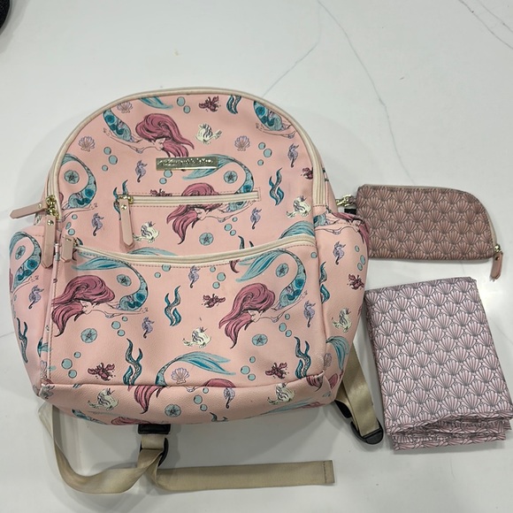Petunia Pickle Bottom Pink Bag Set Accessories purchased at Disney park